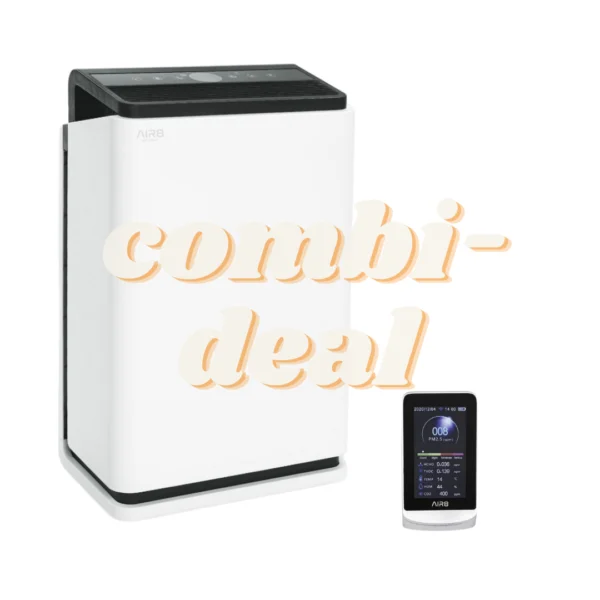 Smart combi-deal luchtreiniger AIR8 260i NANO + AIR8 Guard Edge luchtkwaliteitsmeter
