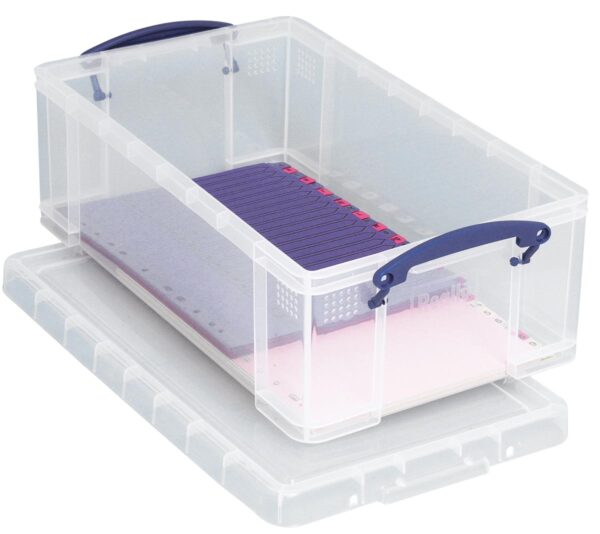Really Useful Box opbergdoos 12 liter, transparant - Afbeelding 2
