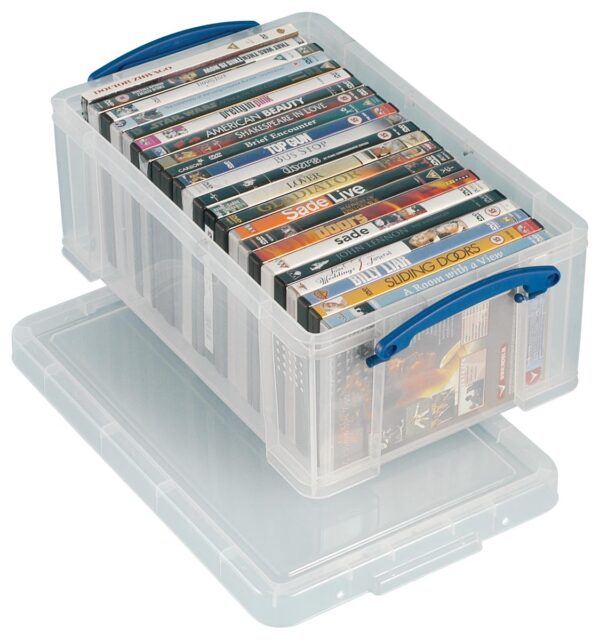 Really Useful Box opbergdoos 9 liter, transparant - Afbeelding 2