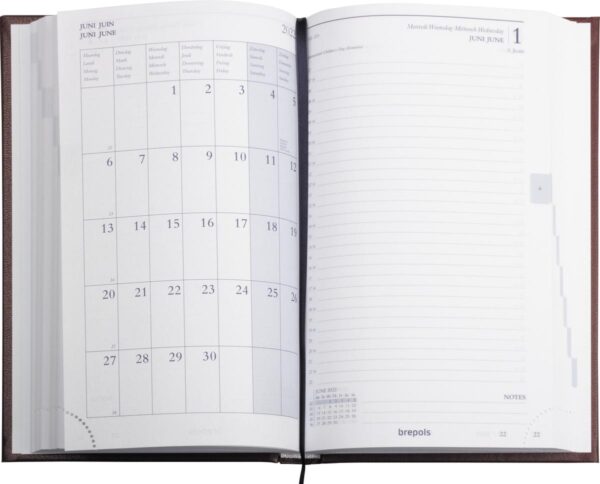 Gallery agenda, Businesstimer, 2024, zwart - Afbeelding 2