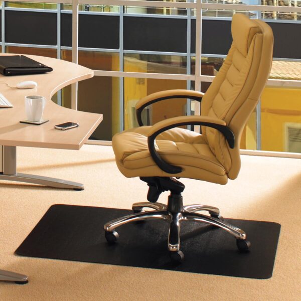 Floortex vloermat Cleartex Advantagemat, voor tapijt, rechthoekig, ft 120 x 150 cm, zwart - Afbeelding 2