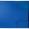 Class'ex dossiermap, 3 kleppen, blauw - Afbeelding 2