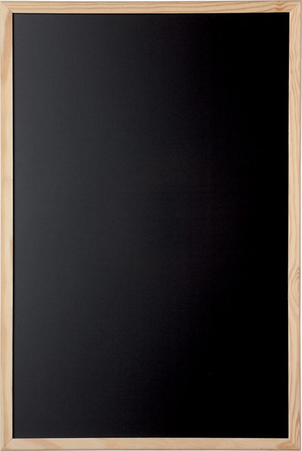 MAUL krijtbord zwart met houten frame 40x60cm - Afbeelding 2