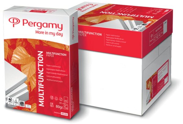 Pergamy Multifunction printpapier ft A3, 80 g, pak van 500 vel - Afbeelding 2
