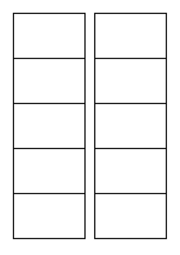 AVERY visitekaarten 185 g/m², 10 per blad, 250 stuks - Afbeelding 2