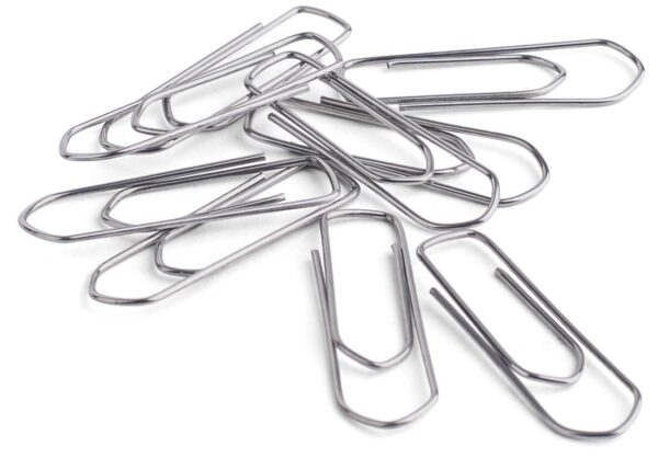 Pergamy papierklemmen 32 mm gepunt, doos van 100 stuks - Afbeelding 2