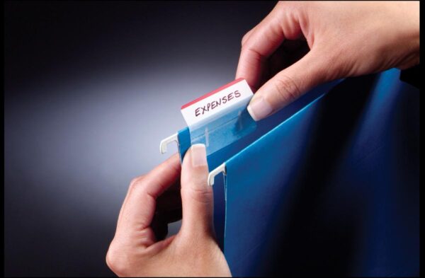 Post-it Index Strong, ft 25,4 x 38 mm, wit met gekleurde rand, 3 kleuren, 22 tabs per kleur - Afbeelding 2