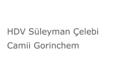 HDV Süleyman Çelebi Camii Gorinchem